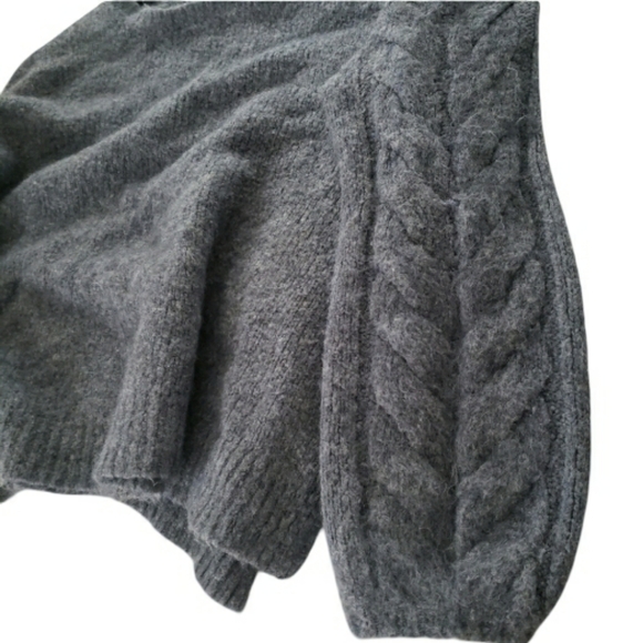 ⭐ Universal Thread Womens Blue Chunky Knit Sweater Oversized Sleeves XXL wool - Picture 6 of 8